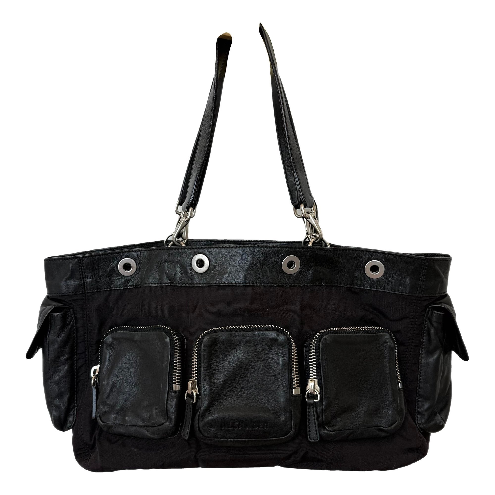Leather handbag