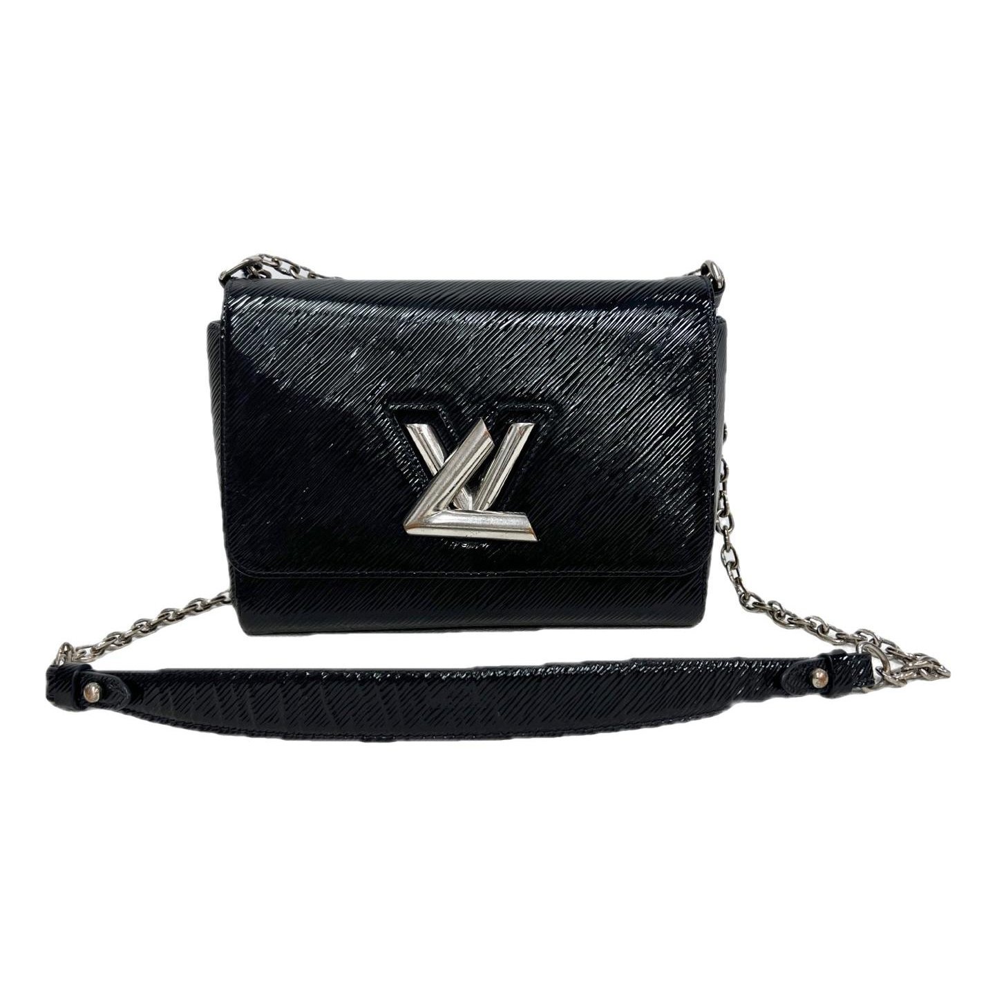 Twist leather handbag