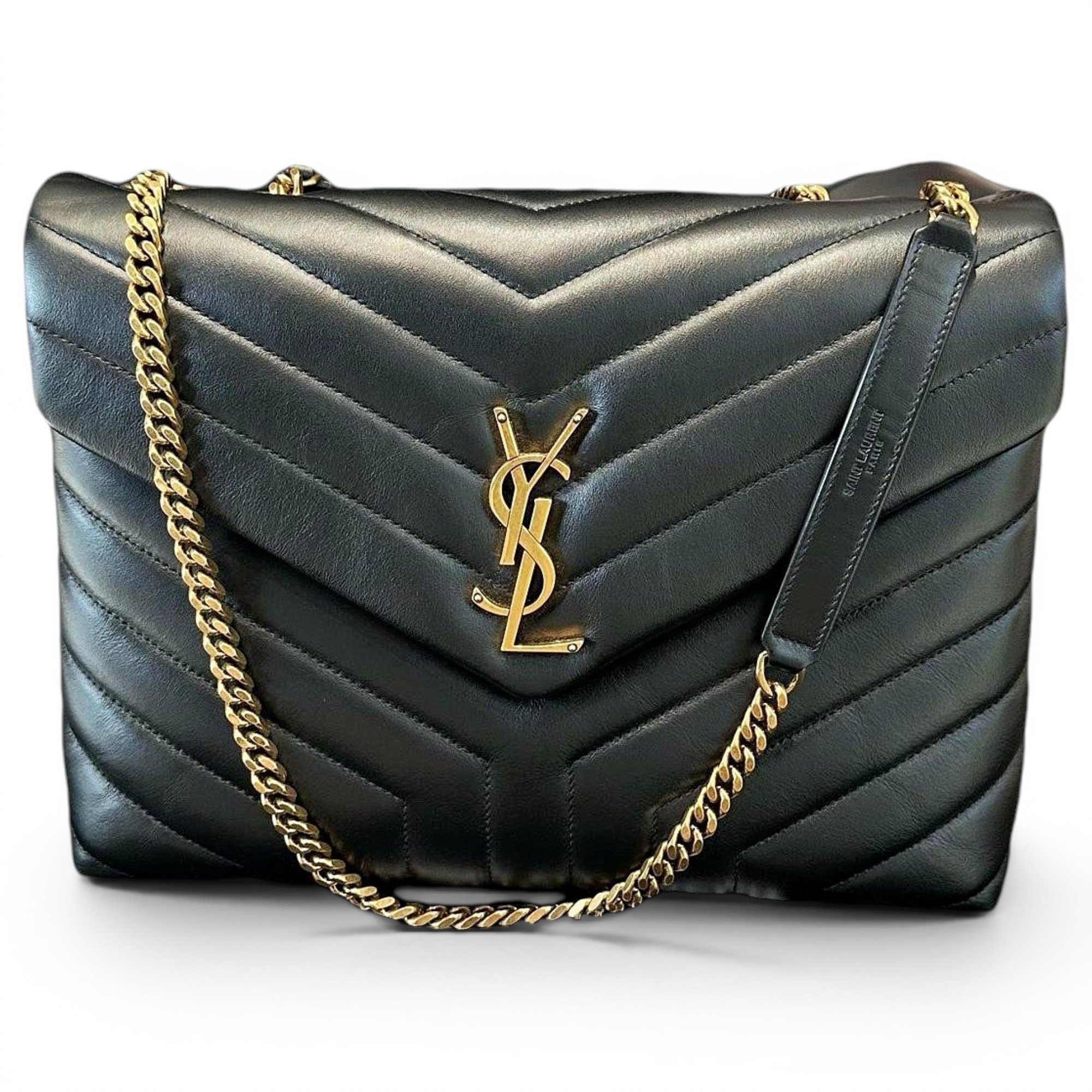 Loulou leather handbag