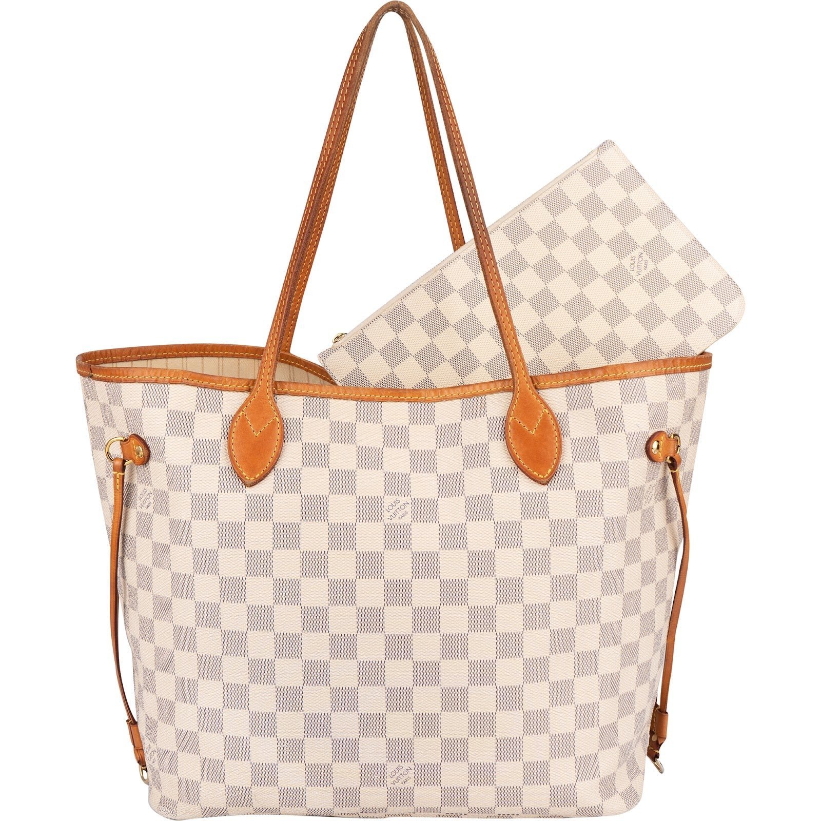 Neverfull leather handbag