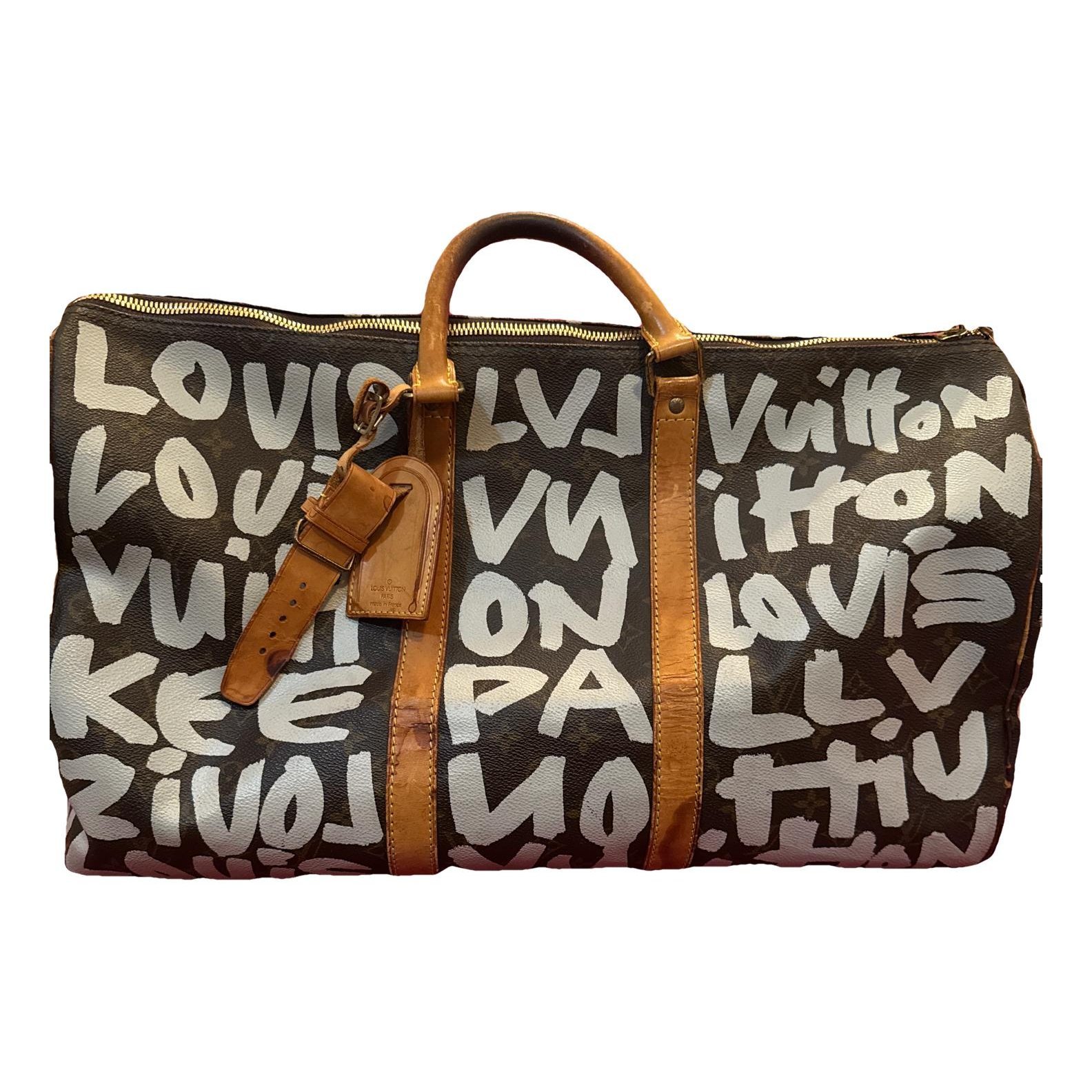 Keepall leather 48h bag