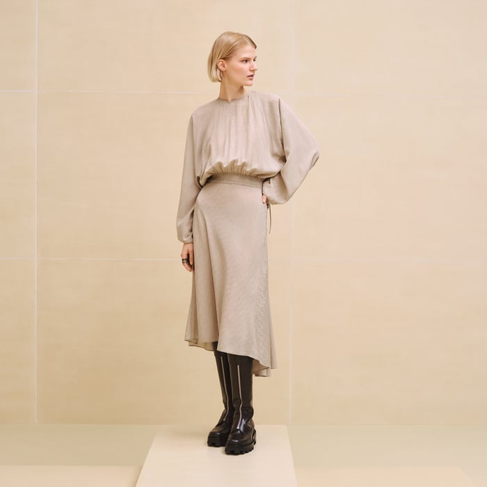 "Losanges sur Jacquard" dress