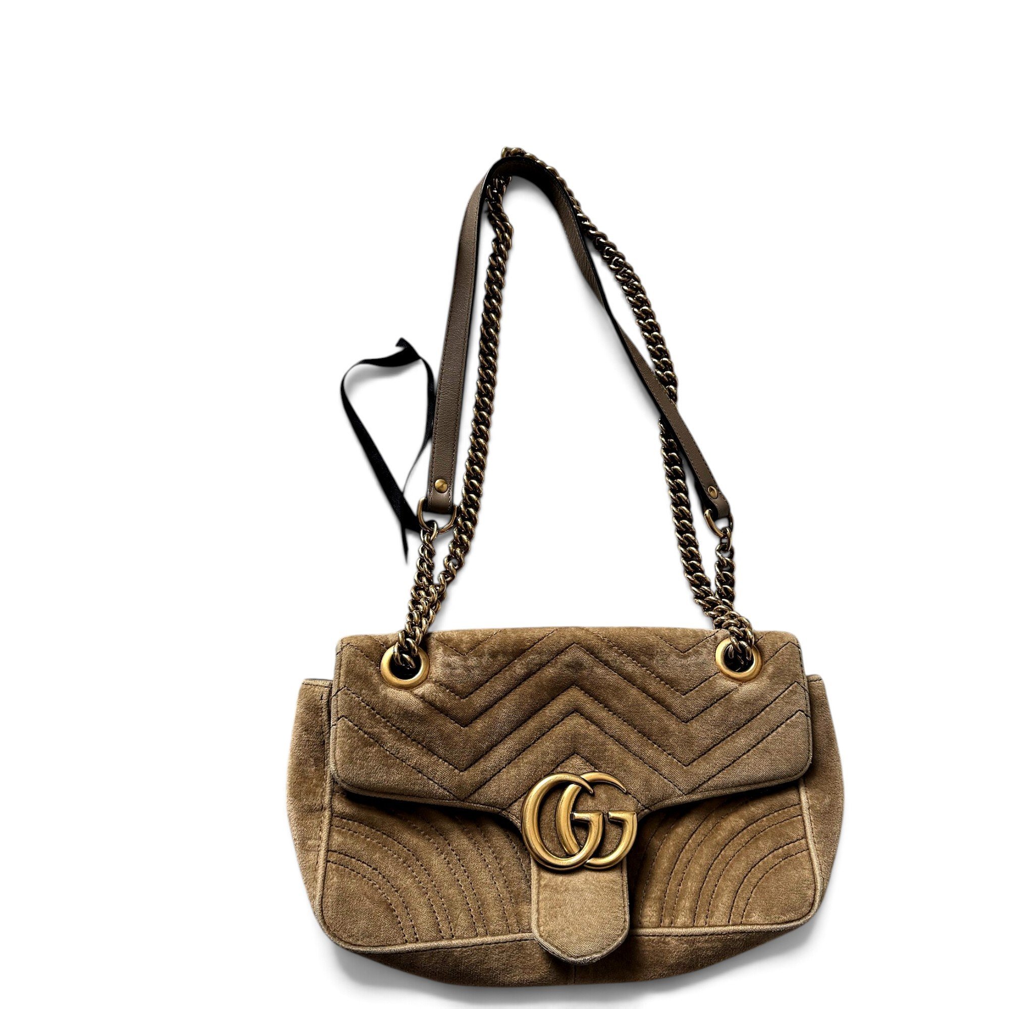 GG Marmont velvet handbag