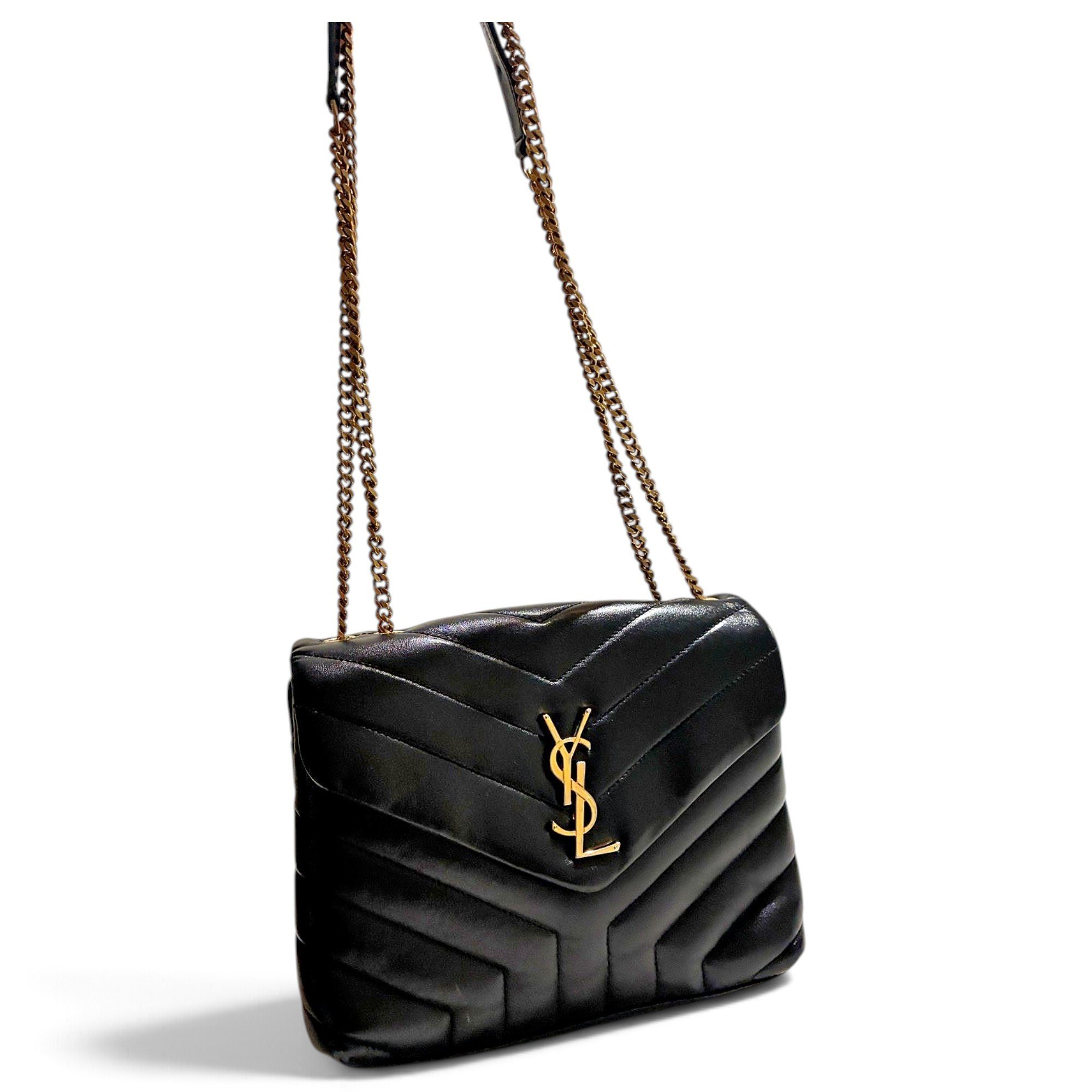 Loulou Puffer leather handbag