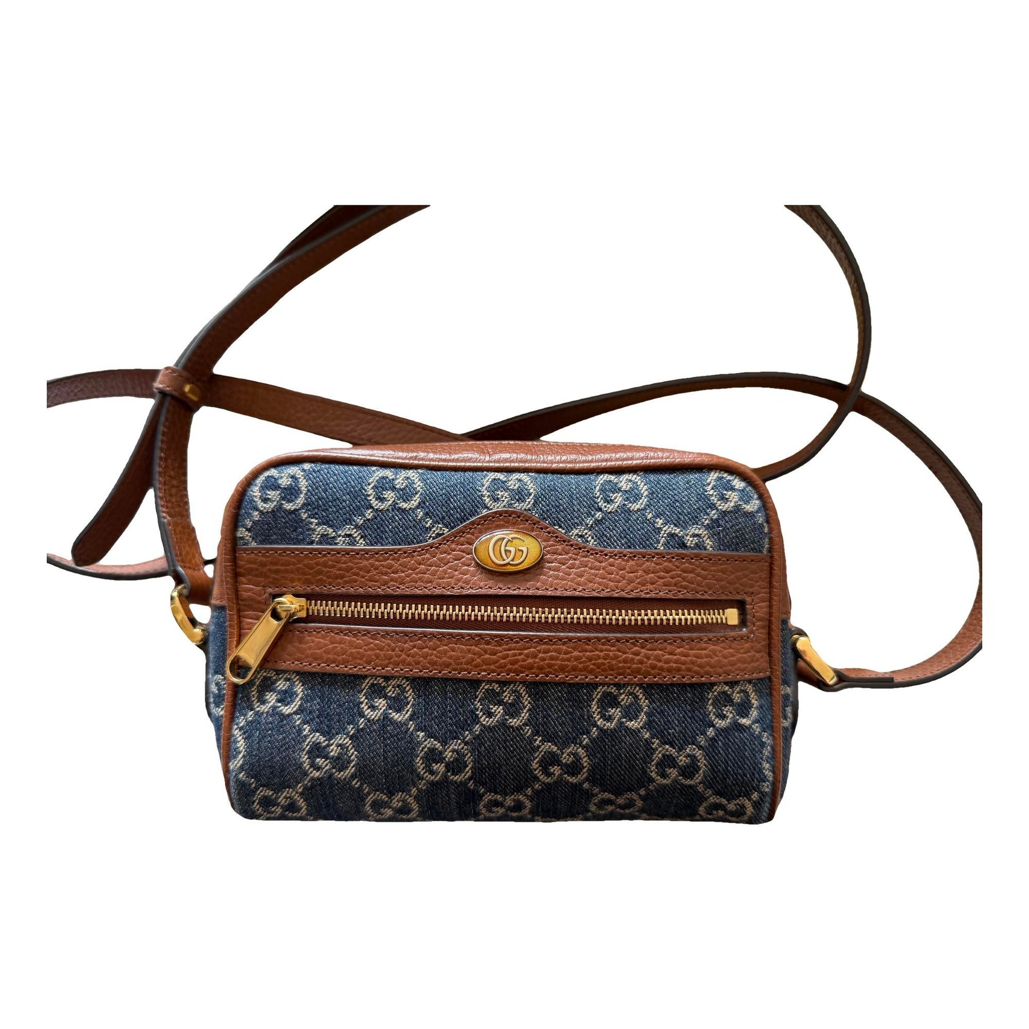 Ophidia cloth crossbody bag