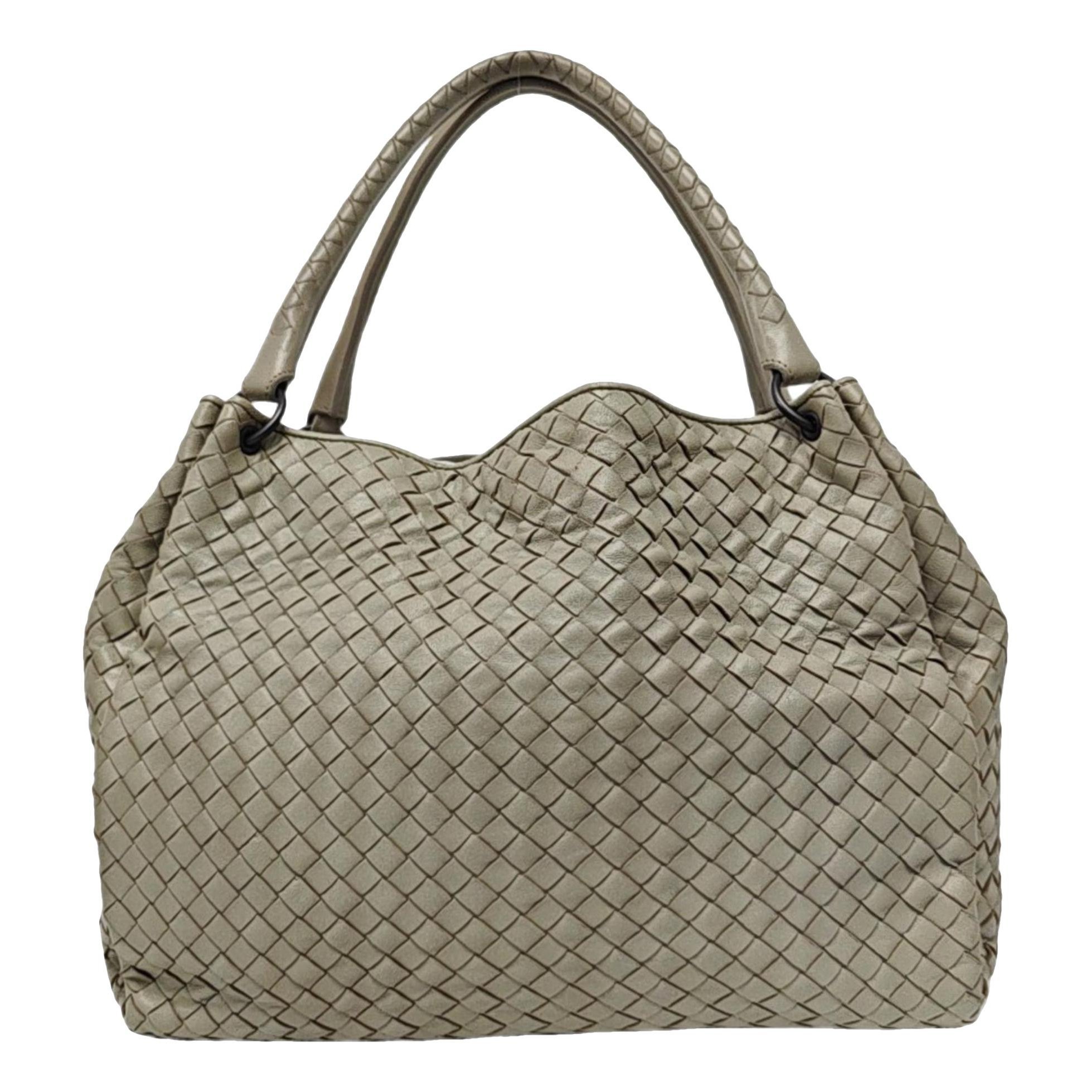 Parachute leather handbag