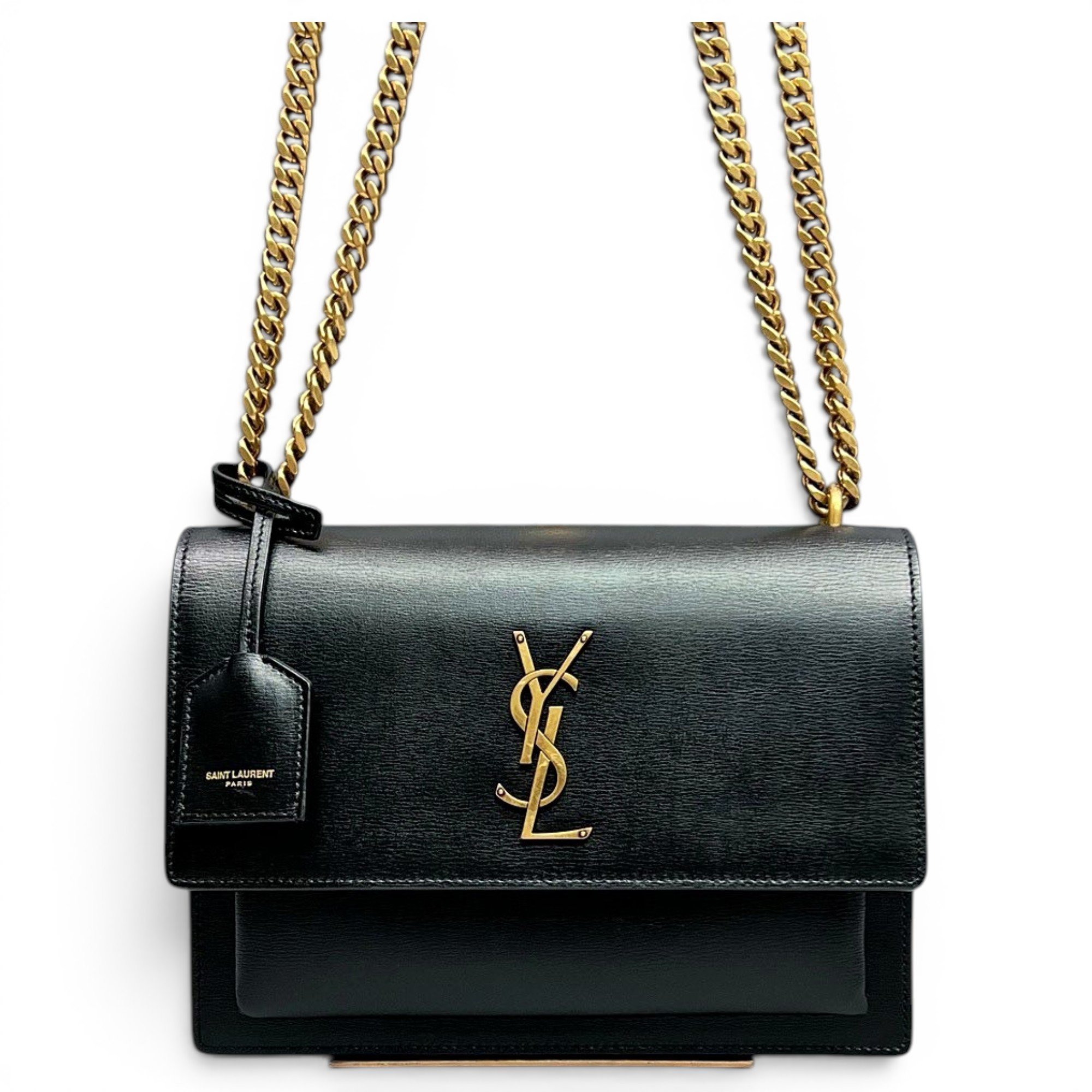 Sunset leather handbag