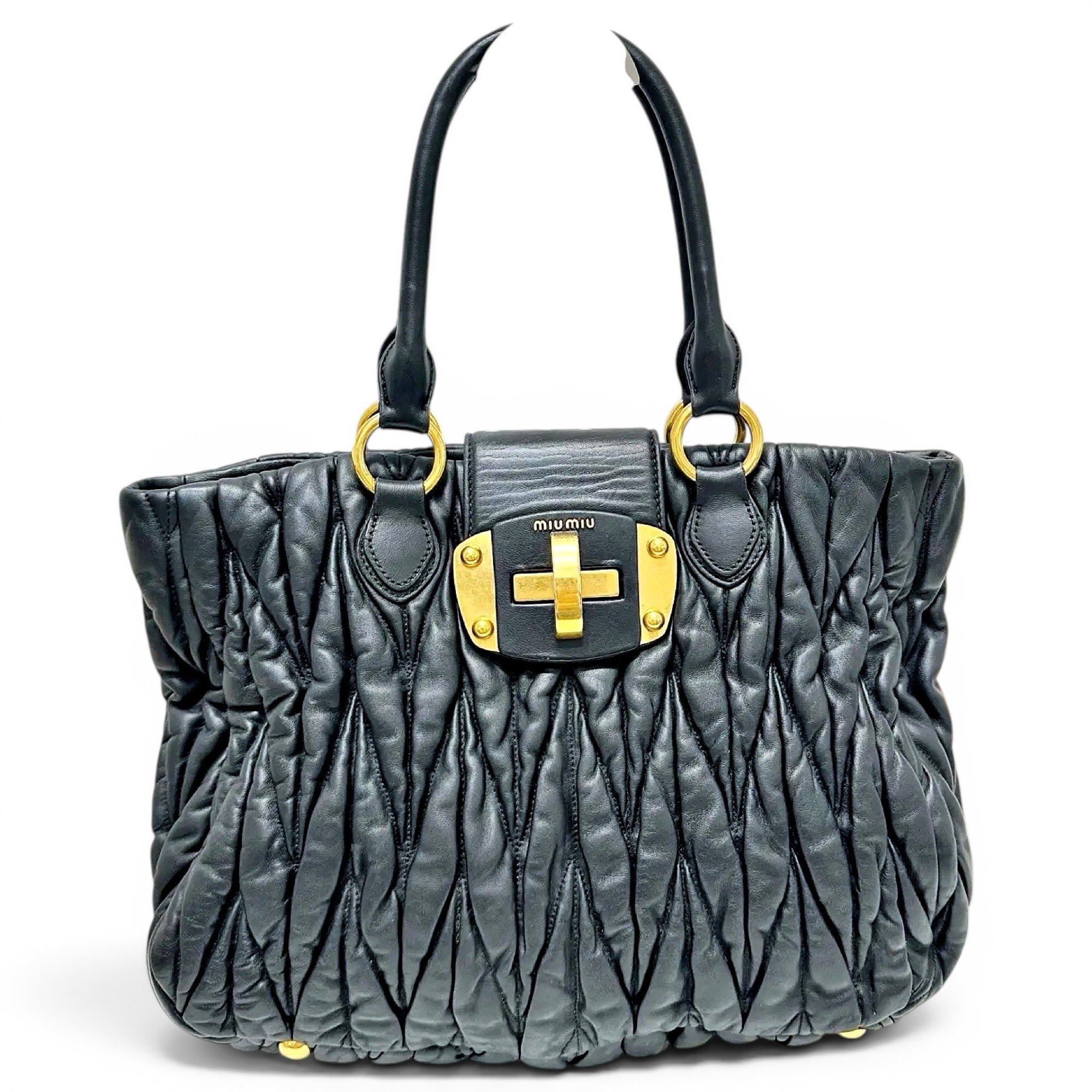 Leather handbag