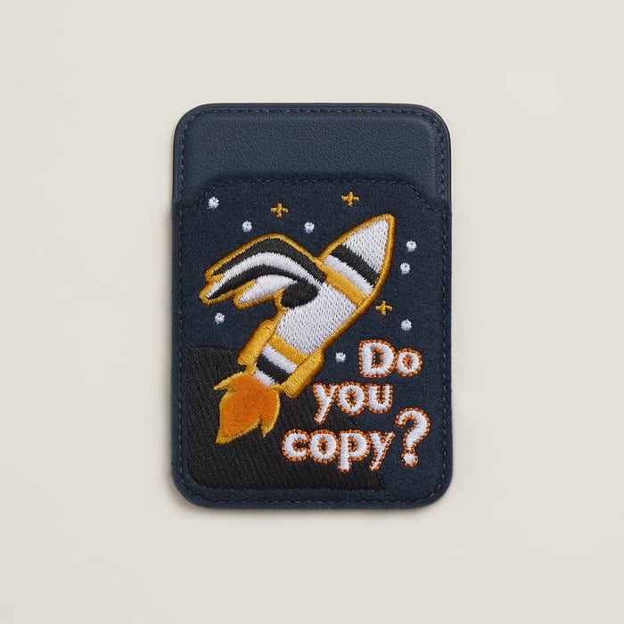 "Do You Copy?" Magsafe Card Holder