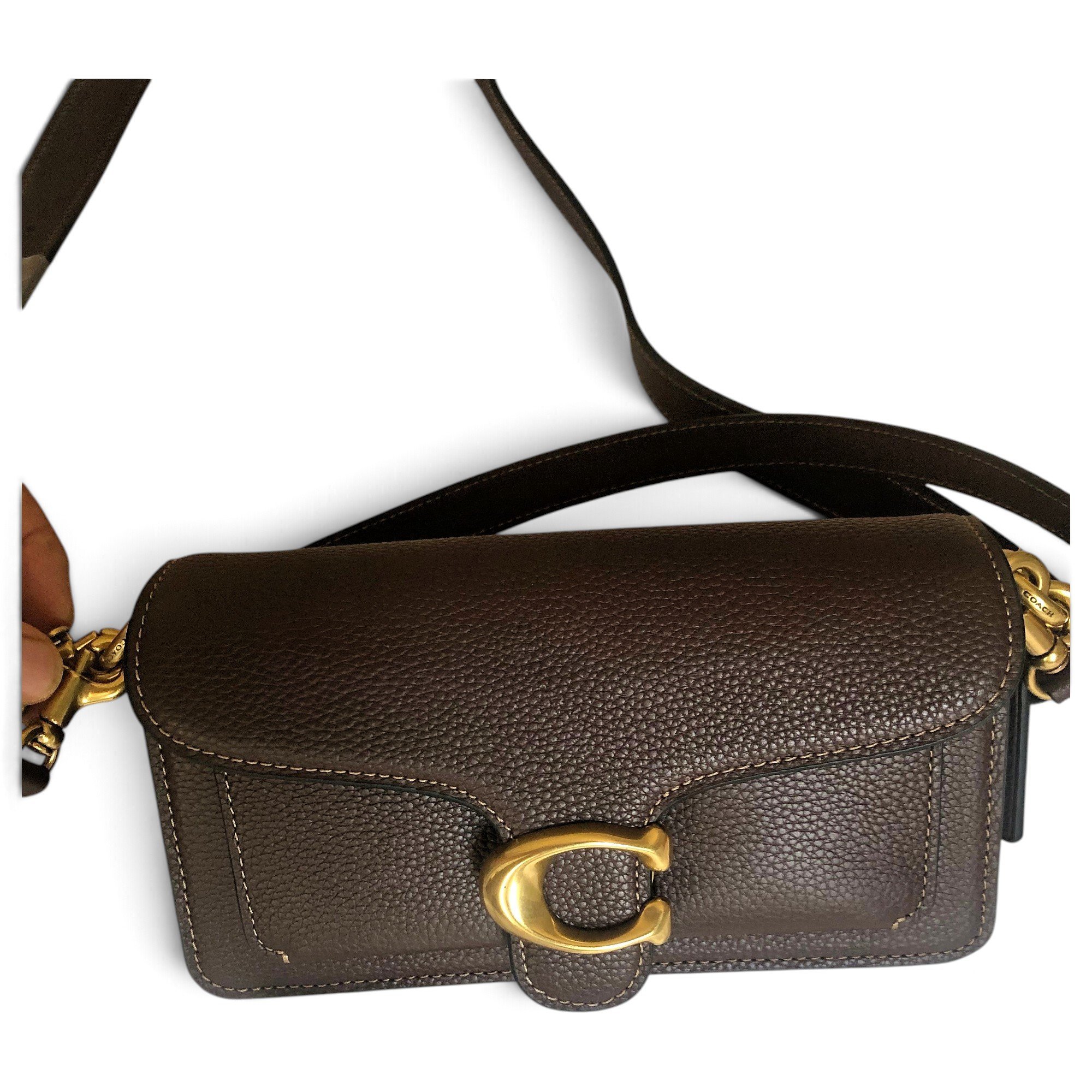 Tabby leather handbag