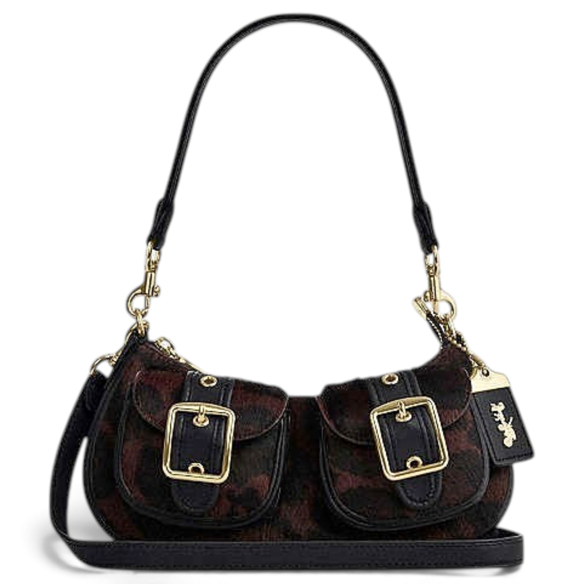 Coach Pony-style calfskin crossbody bag