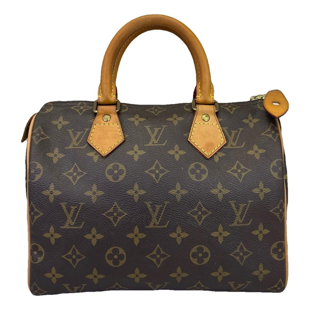 Speedy leather handbag