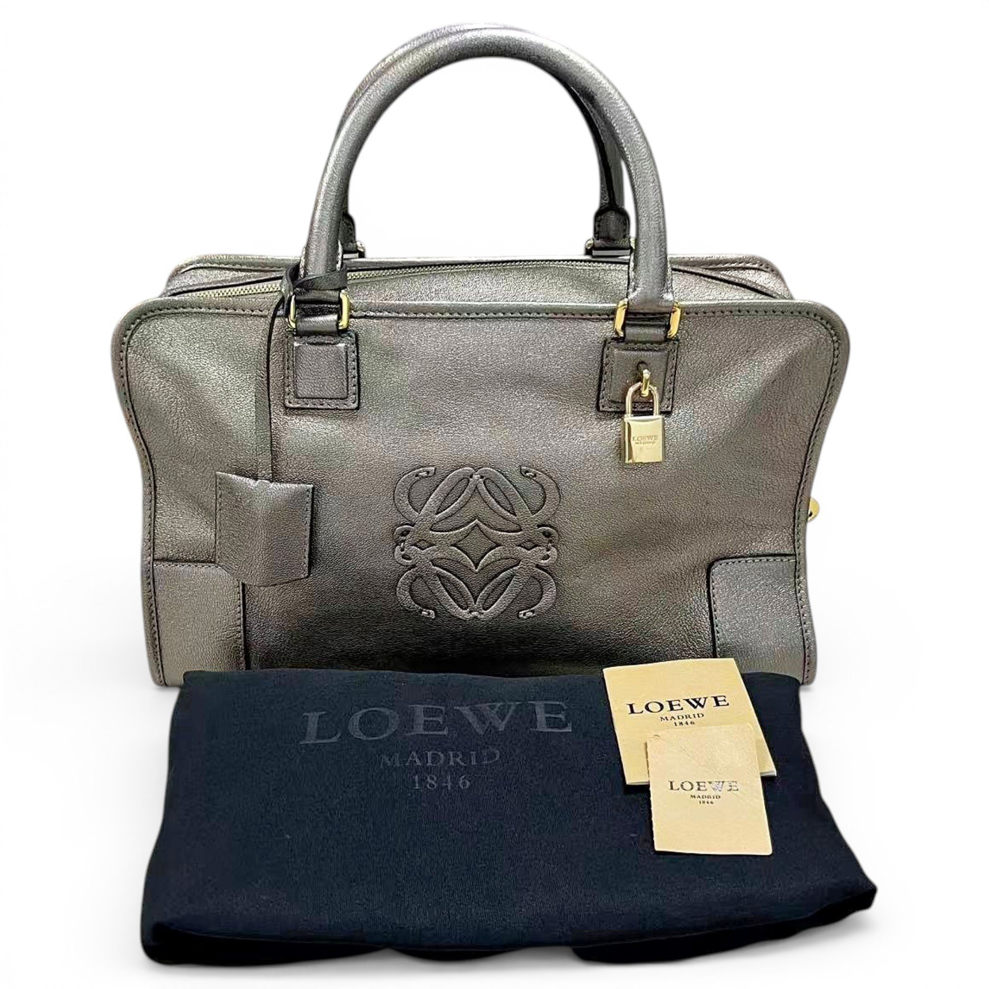 Amazona leather handbag