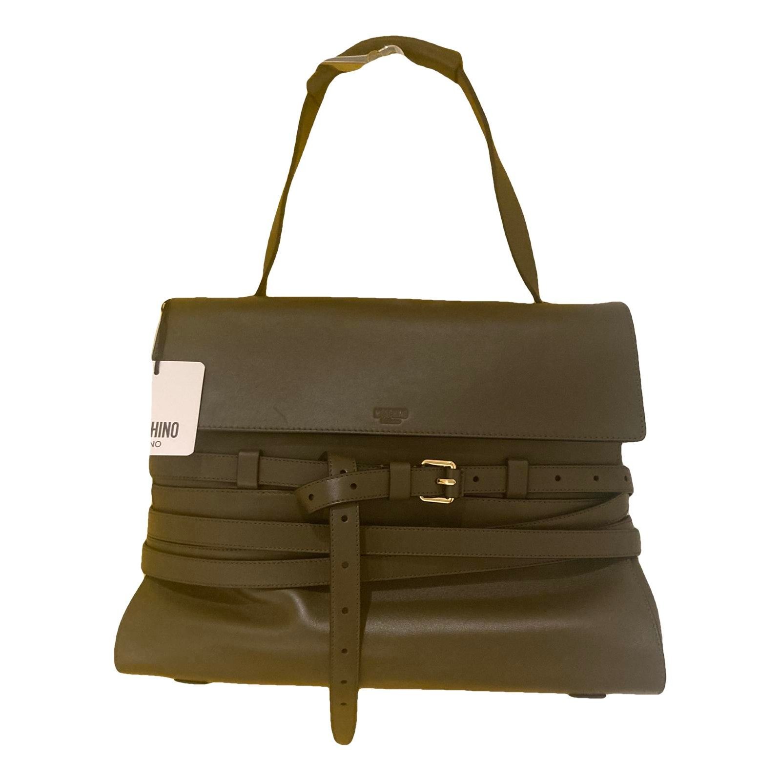 Leather handbag