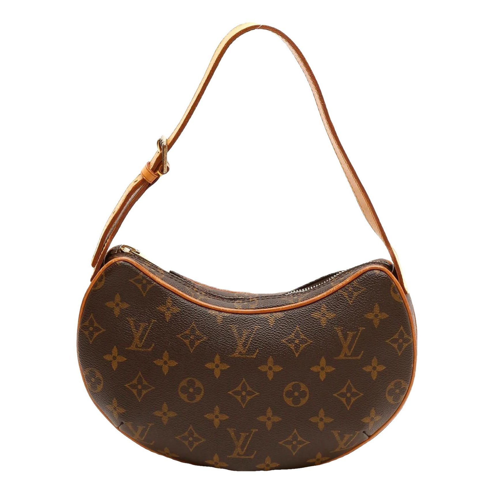 Croissant cloth handbag