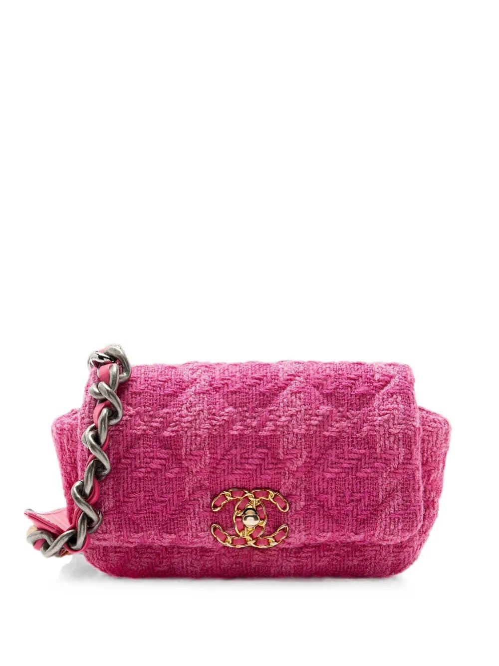 2020 Chanel 19 tweed belt bag