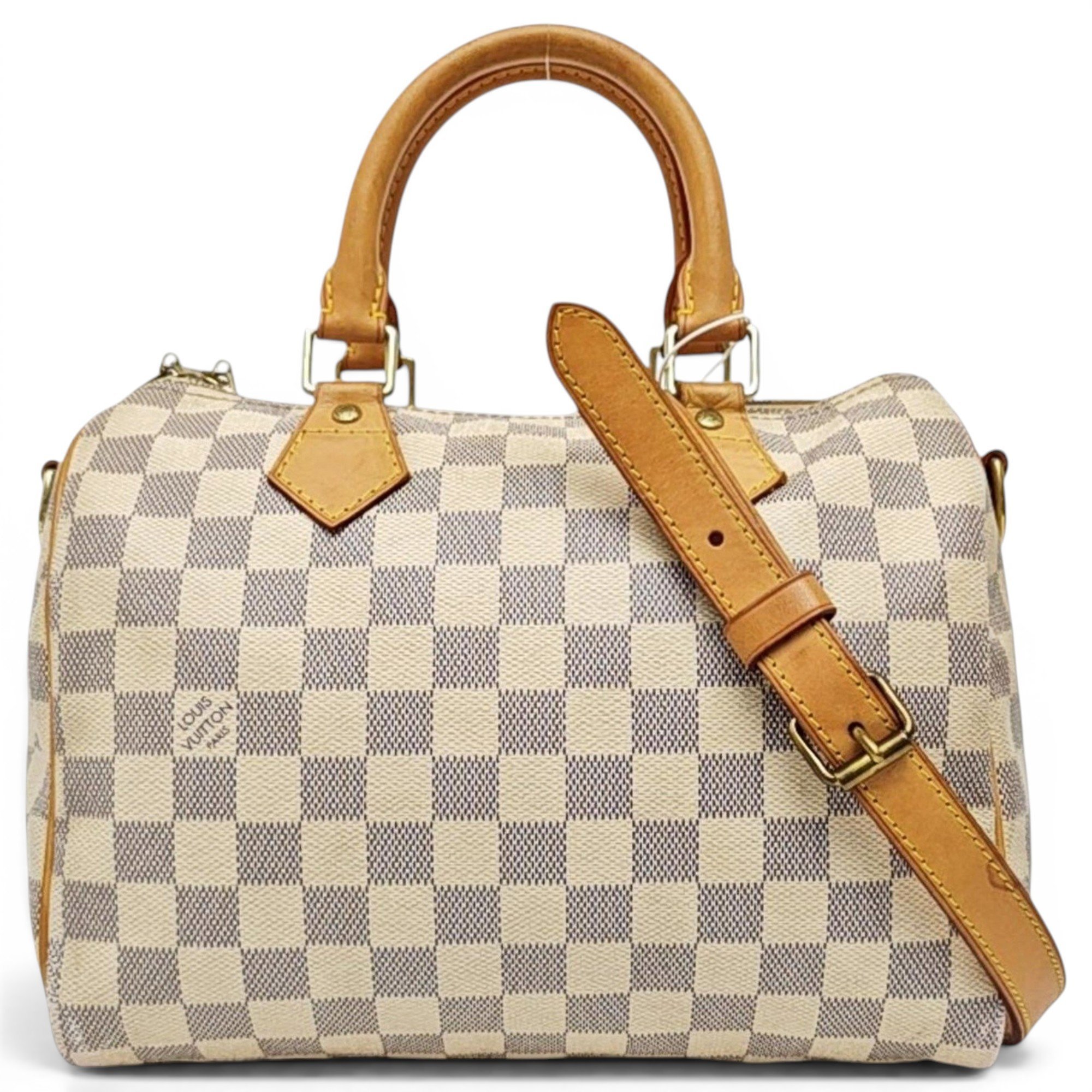 Nano Speedy / Mini HL leather handbag