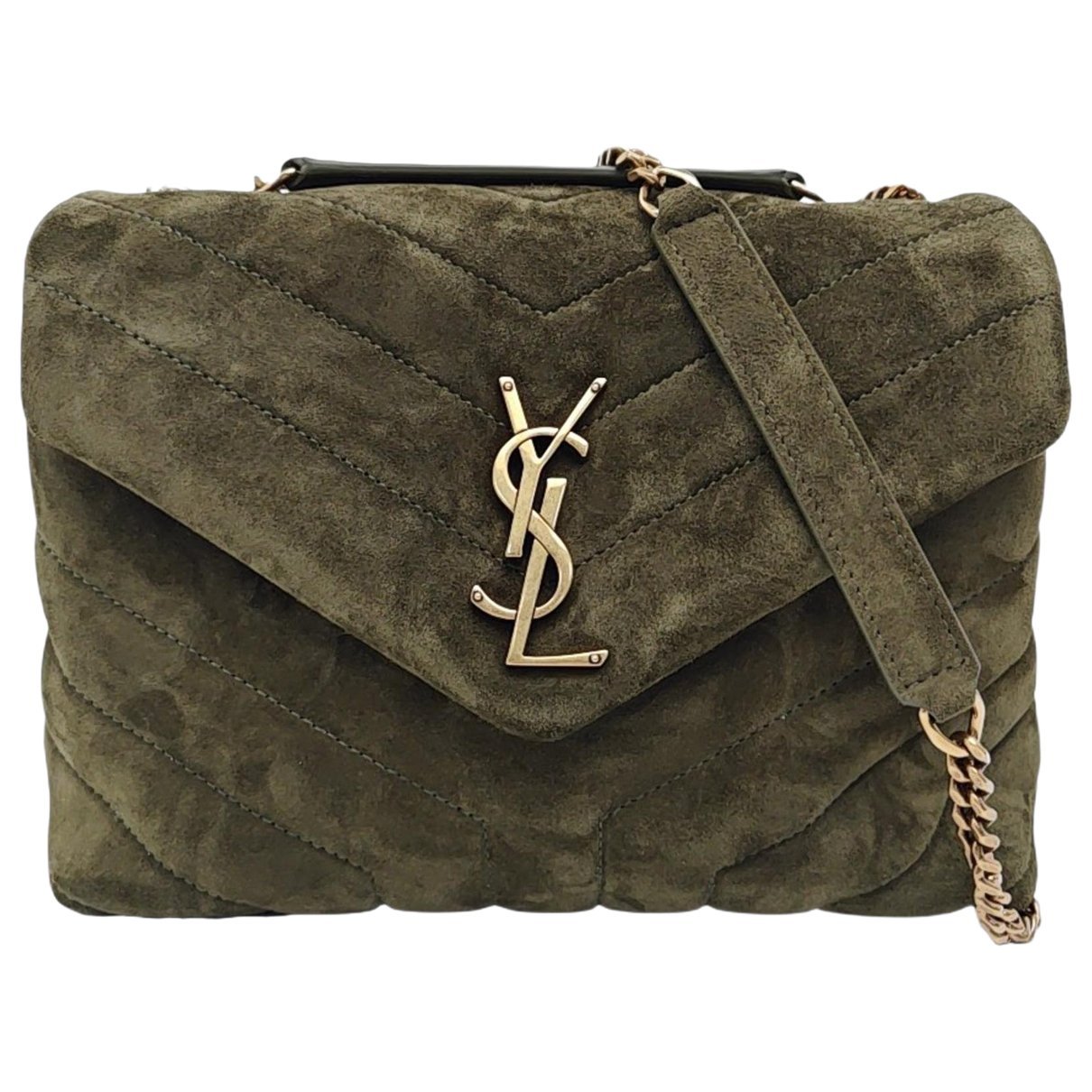 Loulou velvet handbag