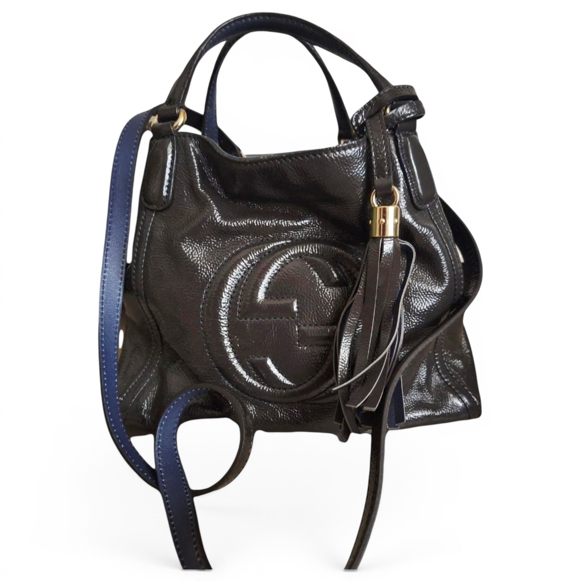 Soho Top Handle leather crossbody bag