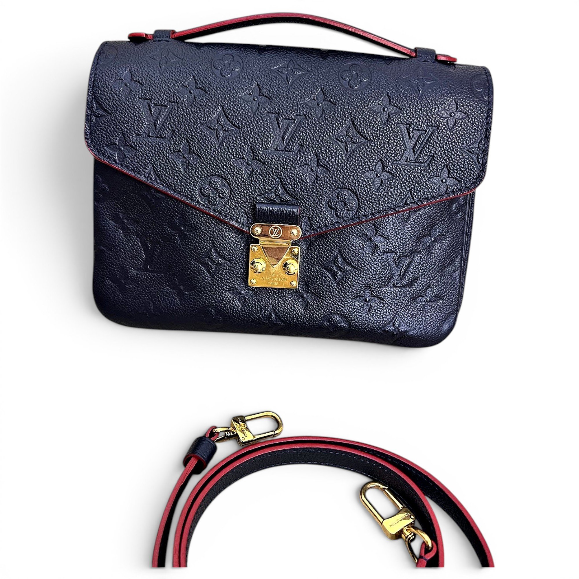 Metis leather handbag