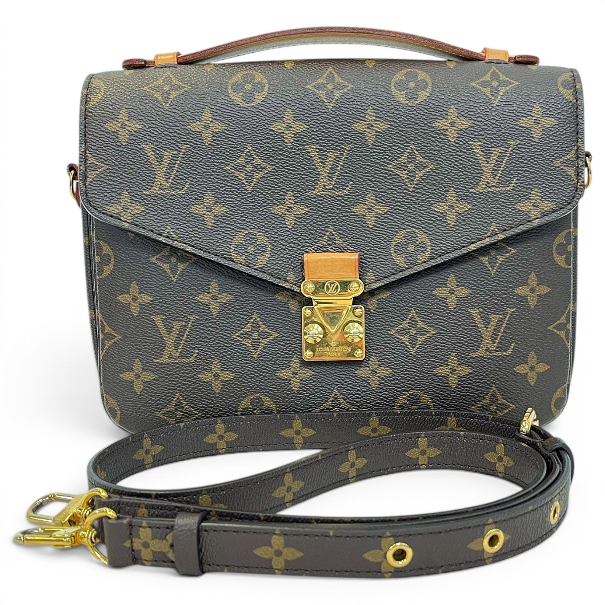 Metis leather crossbody bag