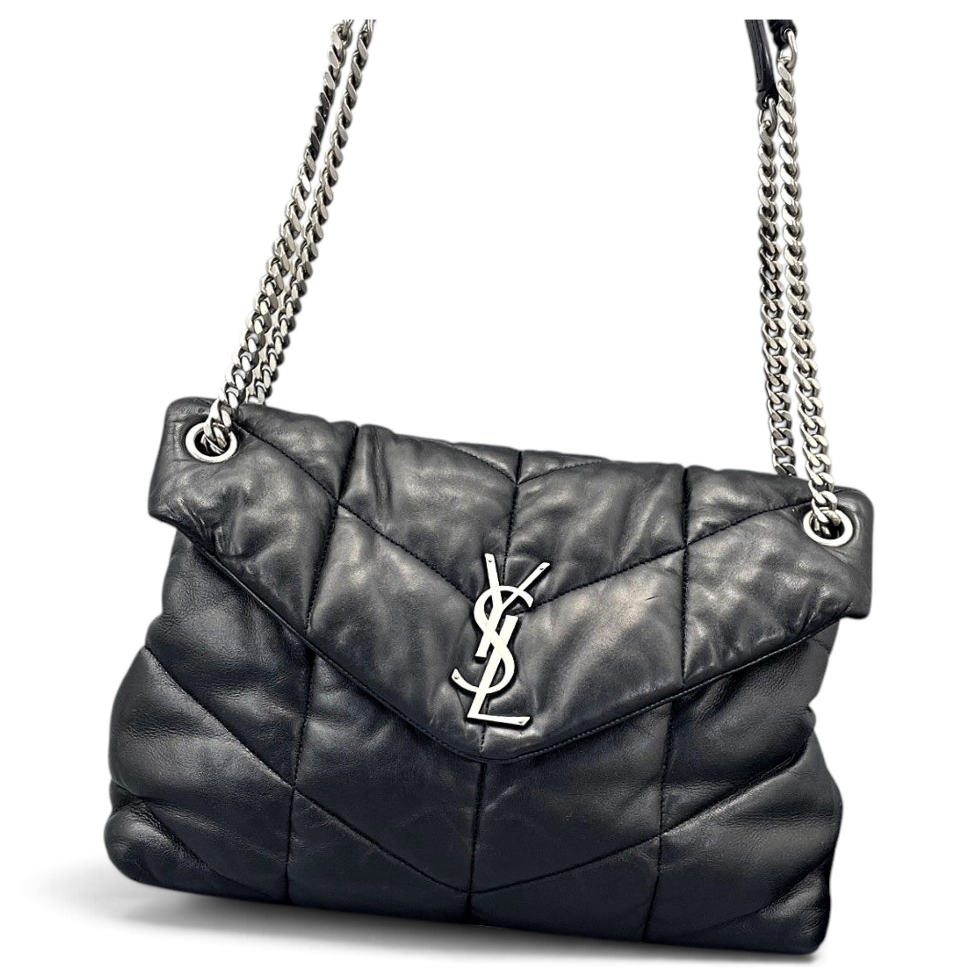 Loulou Puffer leather handbag
