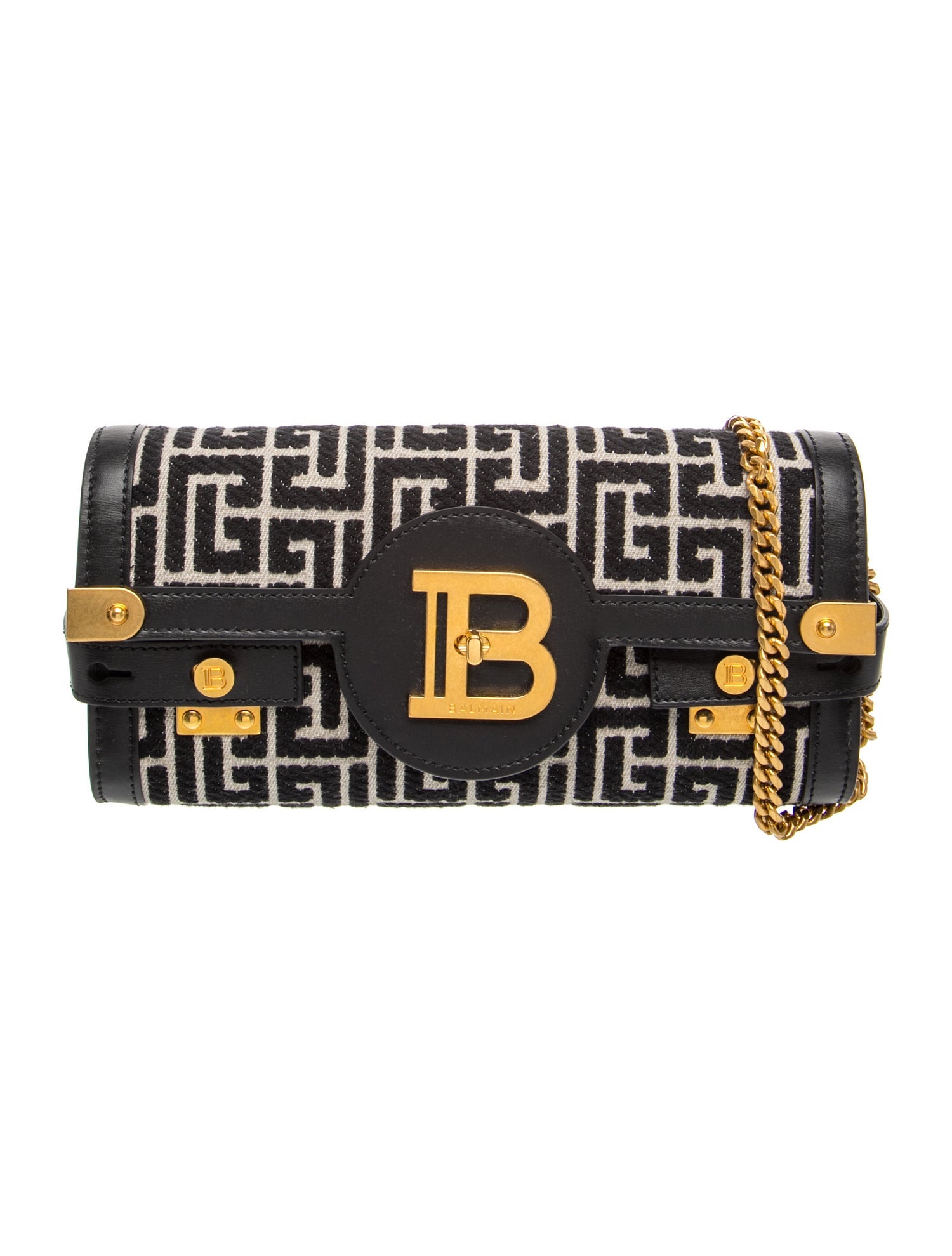 Balmain Jacquard Crossbody Bag