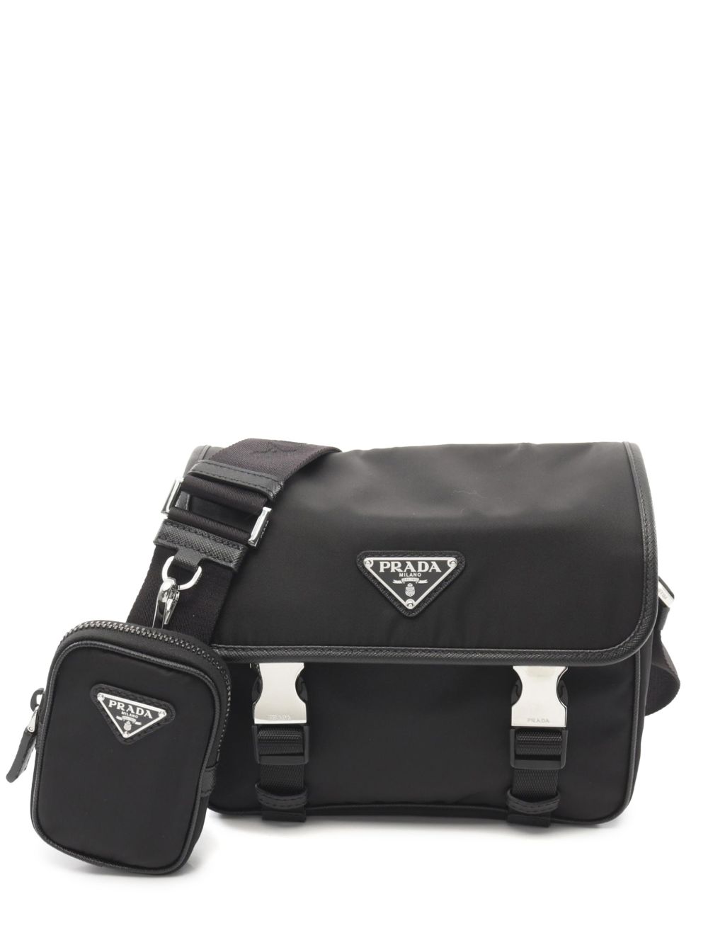 2013-2026 Tessuto Zip Buckle Messenger Bag crossbody bag
