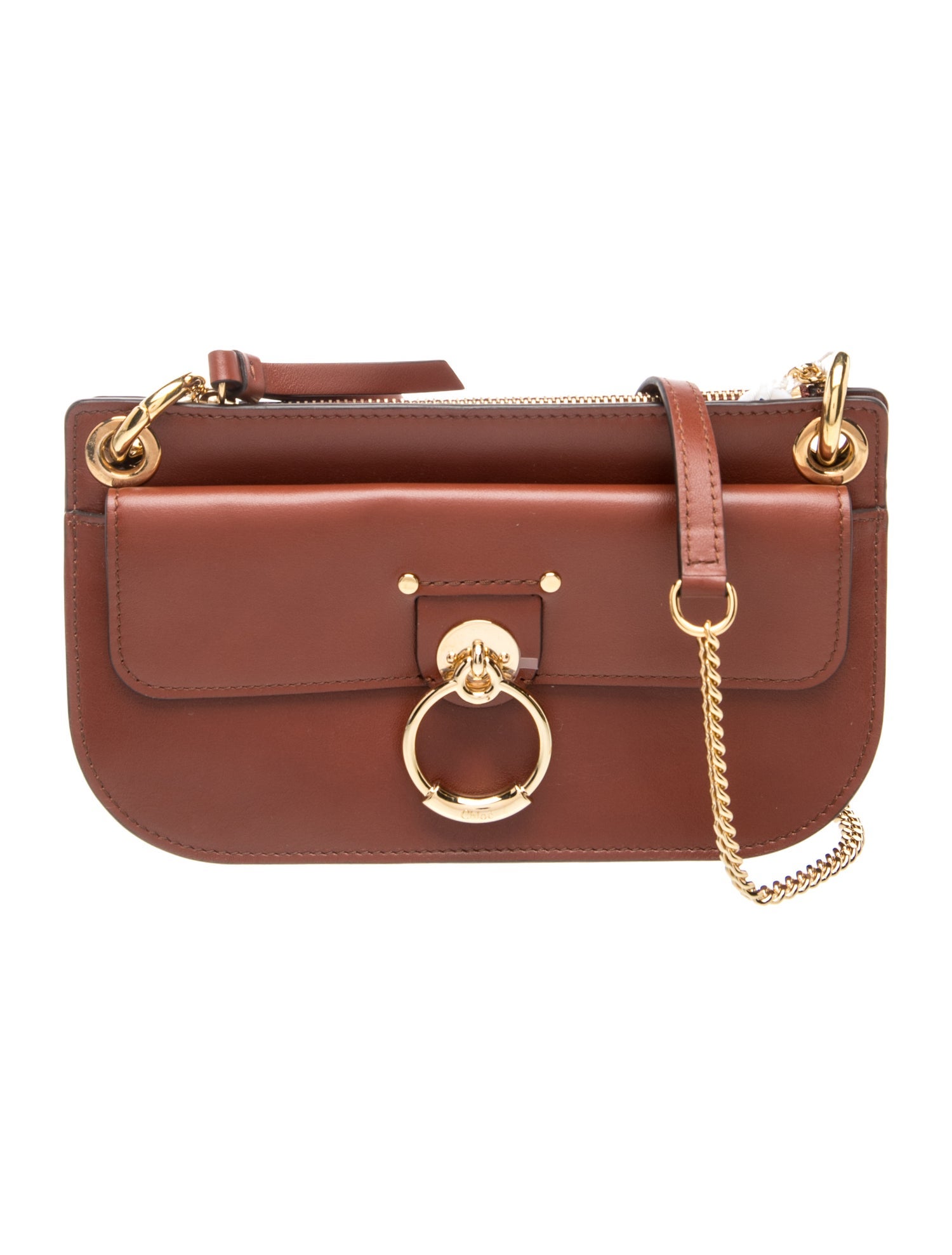 Chloe Leather Crossbody Bag