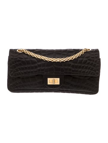 Coco's Croc Reissue E/W Double Flap Bag