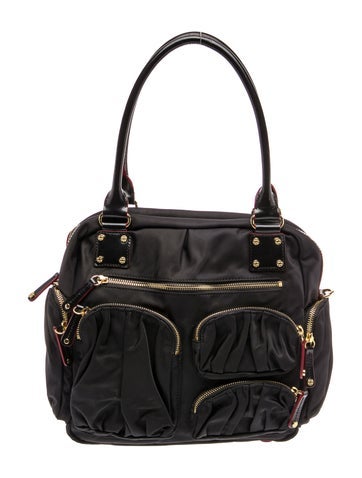 Nylon Top Handle Bag