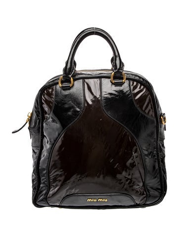 Patent Leather Patent Leather Bowling Bag