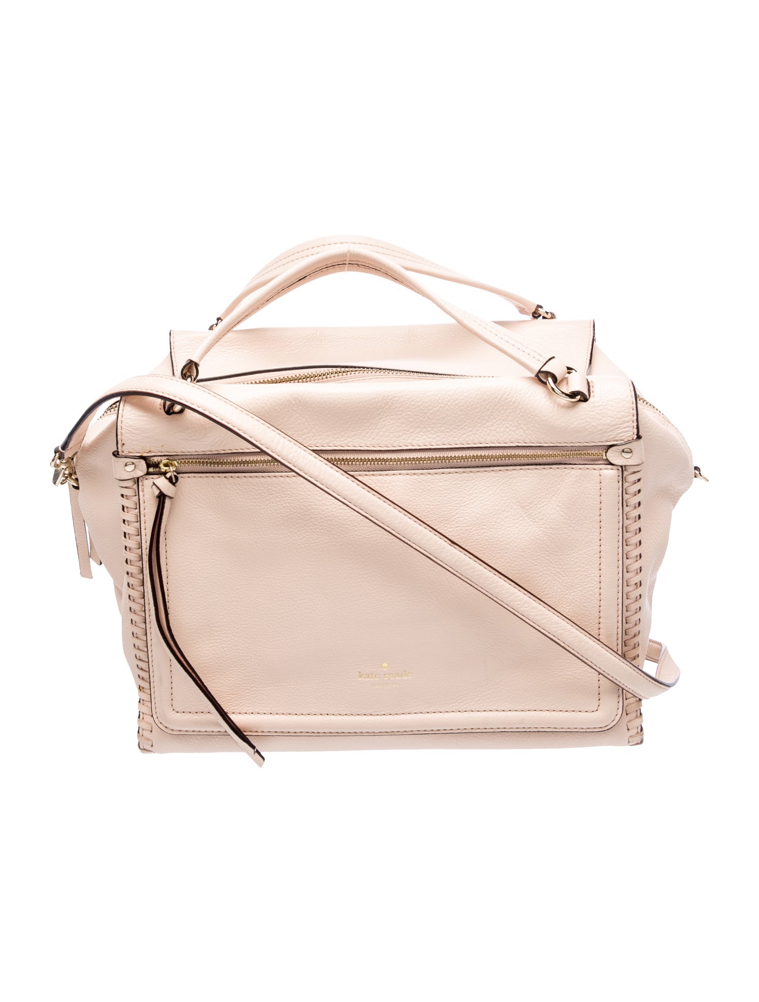 Leather Top Handle Bag