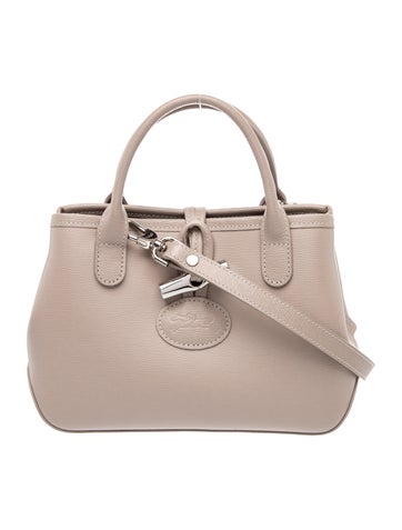 Leather Top Handle Bag