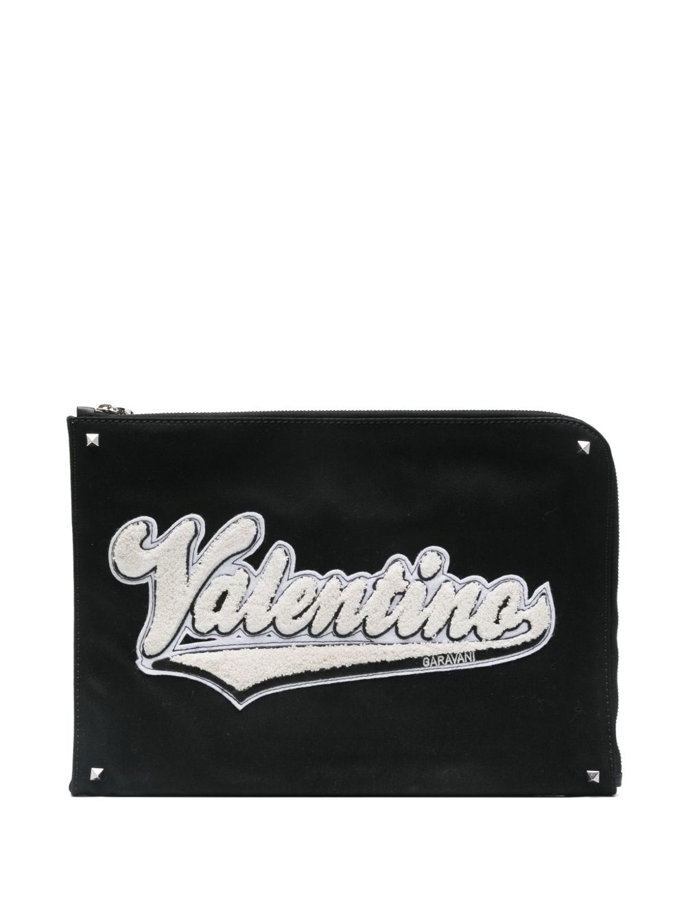 logo-patch laptop bag