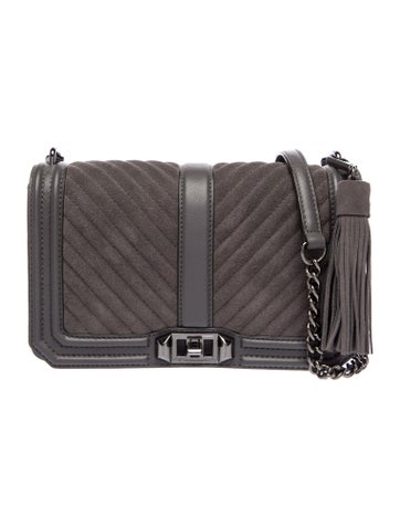 Suede Shoulder Bag
