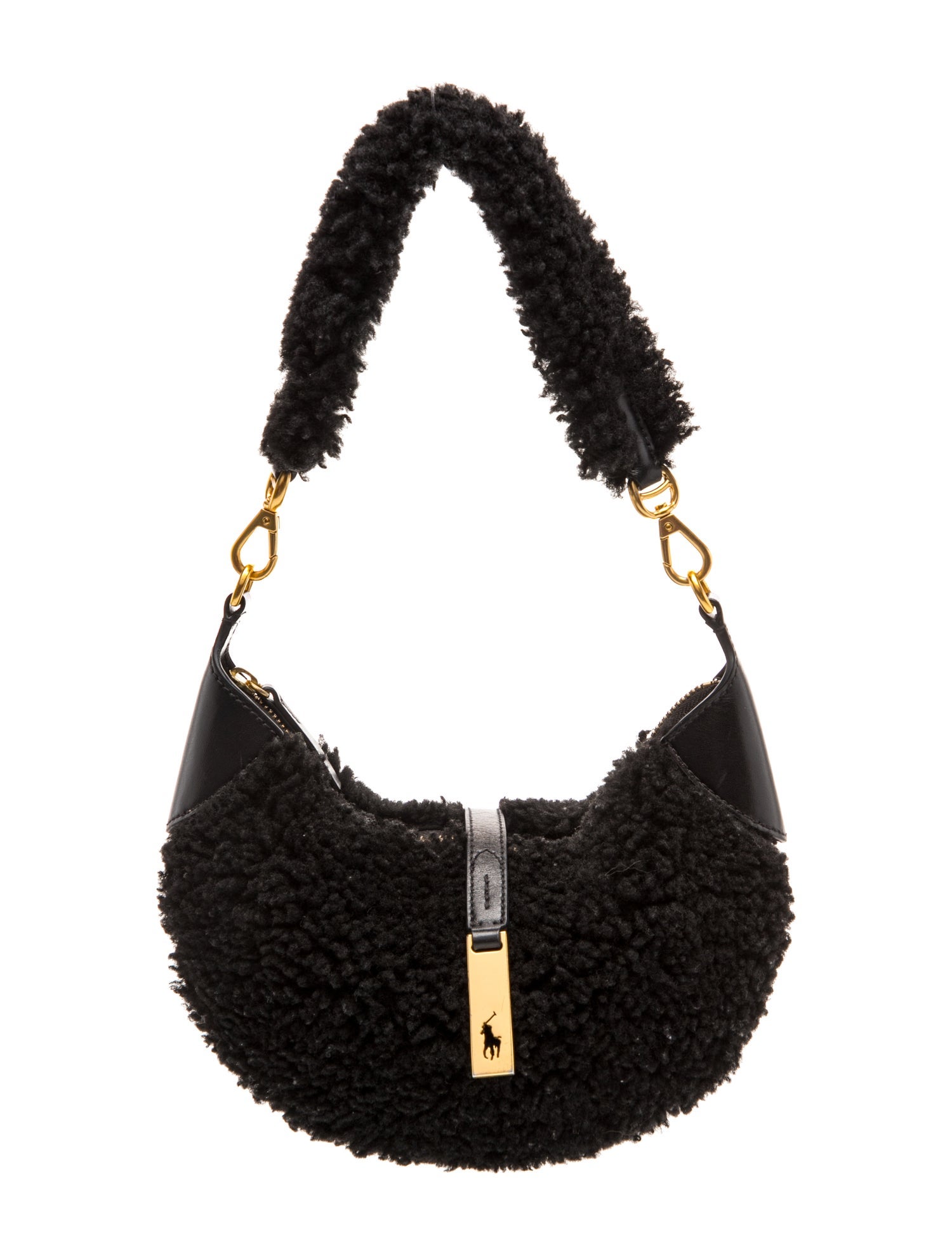 Shearling Shoulder Bag