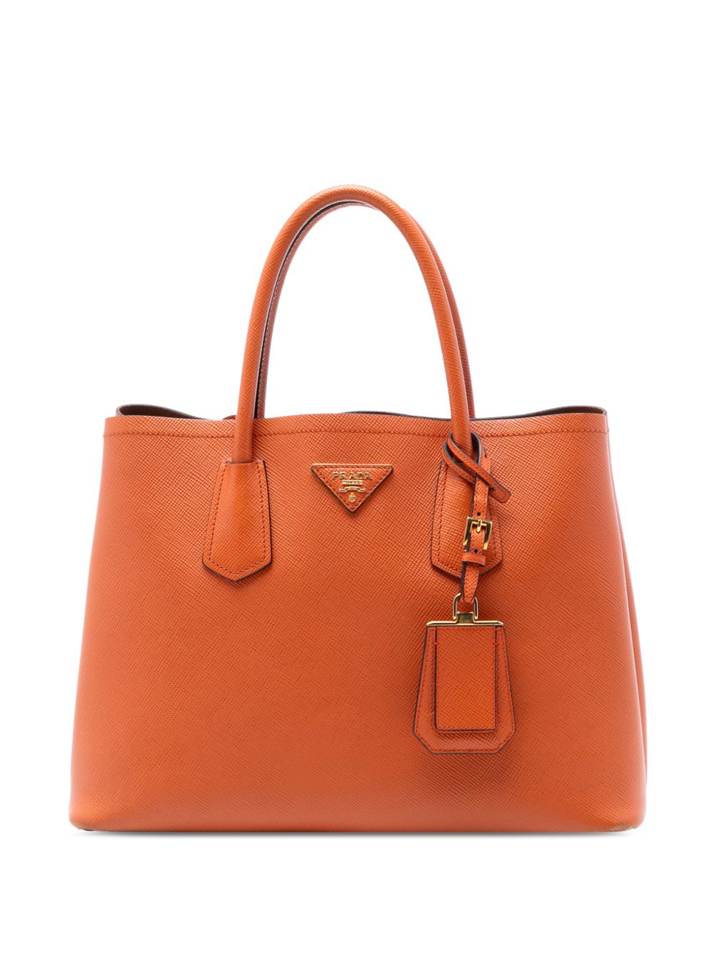 2013-2025 Medium Saffiano Cuir Double satchel