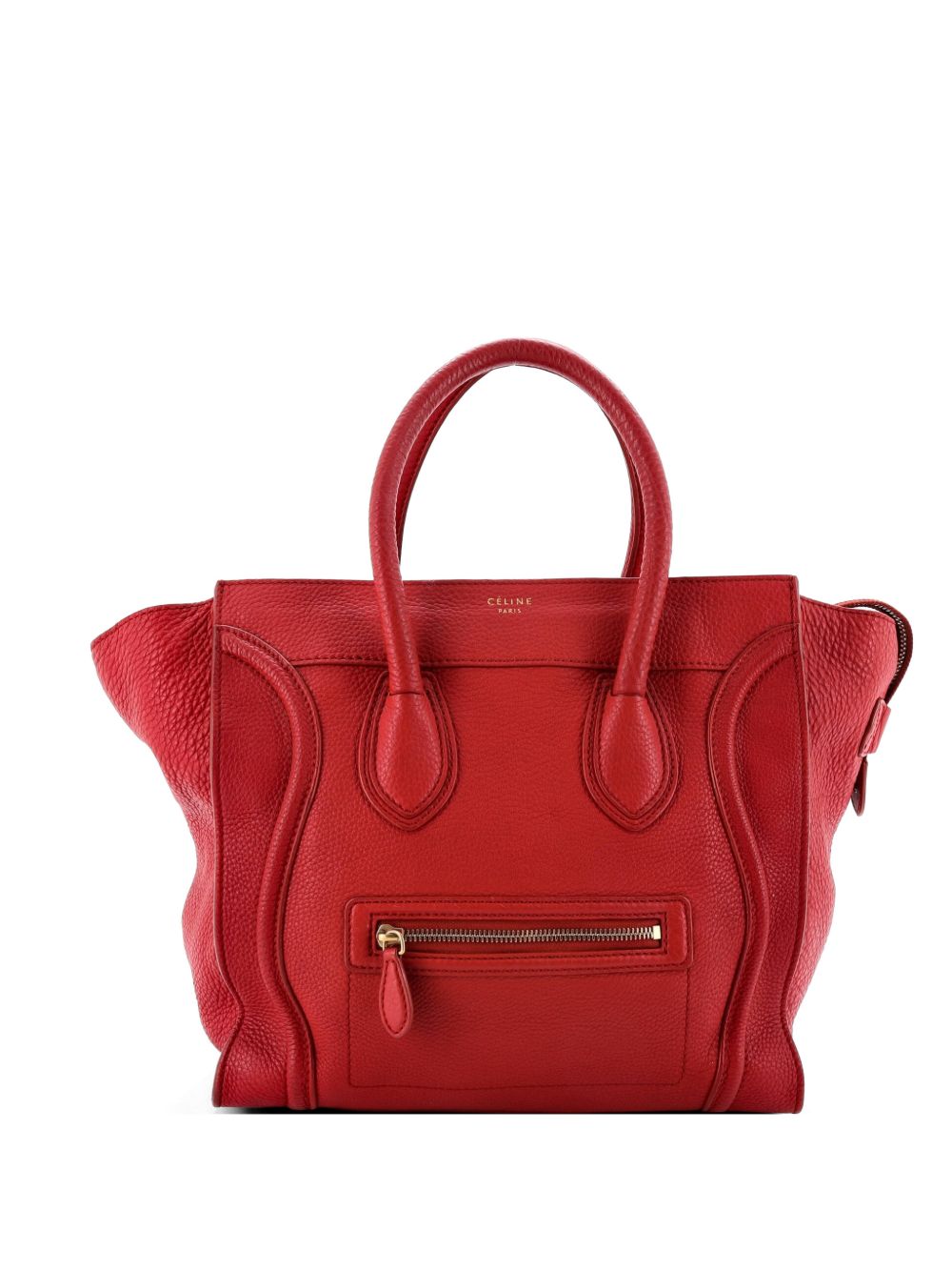 Luggage Bag Grainy Leather Mini tote bag