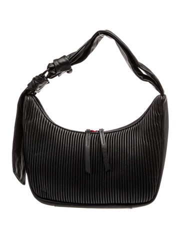 Tumi Leather Asra Shoulder Bag Small