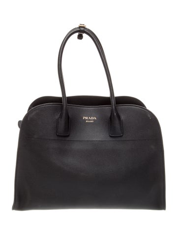 Leather Shoulder Bag Large