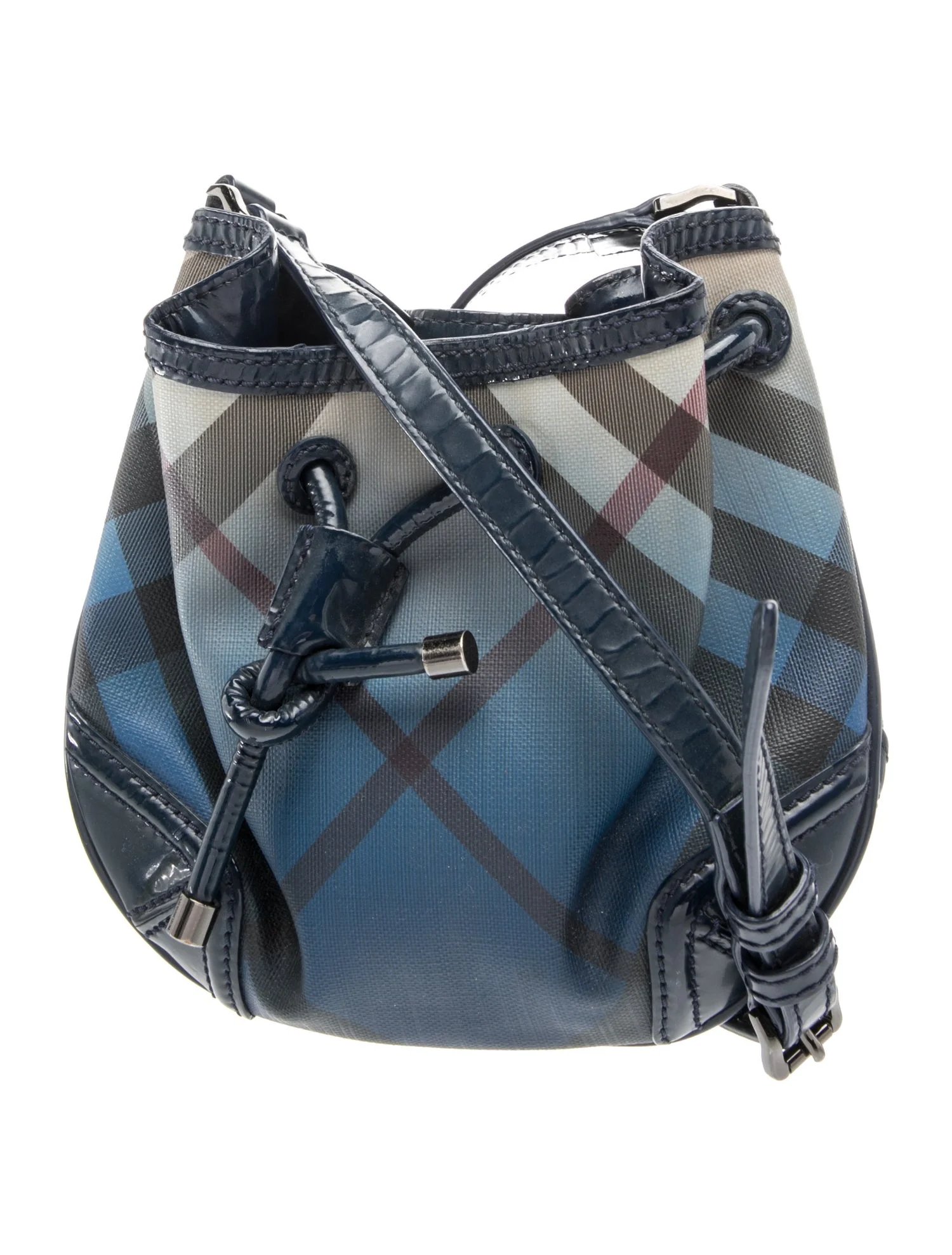 Super Nova Check Bucket Bag