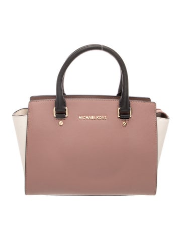 Leather Top Handle Bag