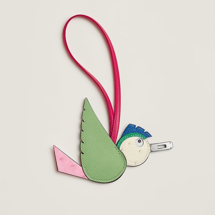 Hermès Birdy charm H083884CKAB — ostrich mix (China)