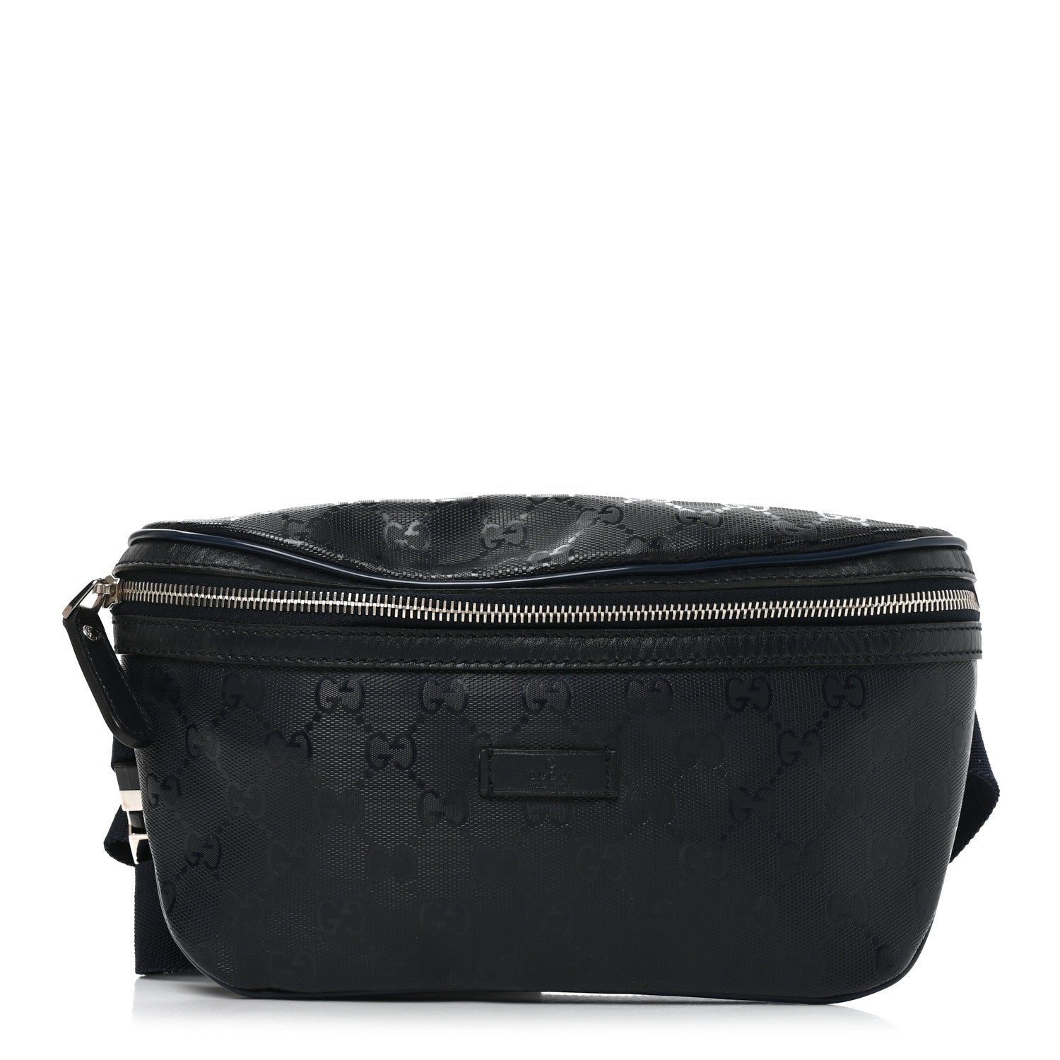 Gucci Imprime Monogram Belt Bag Navy