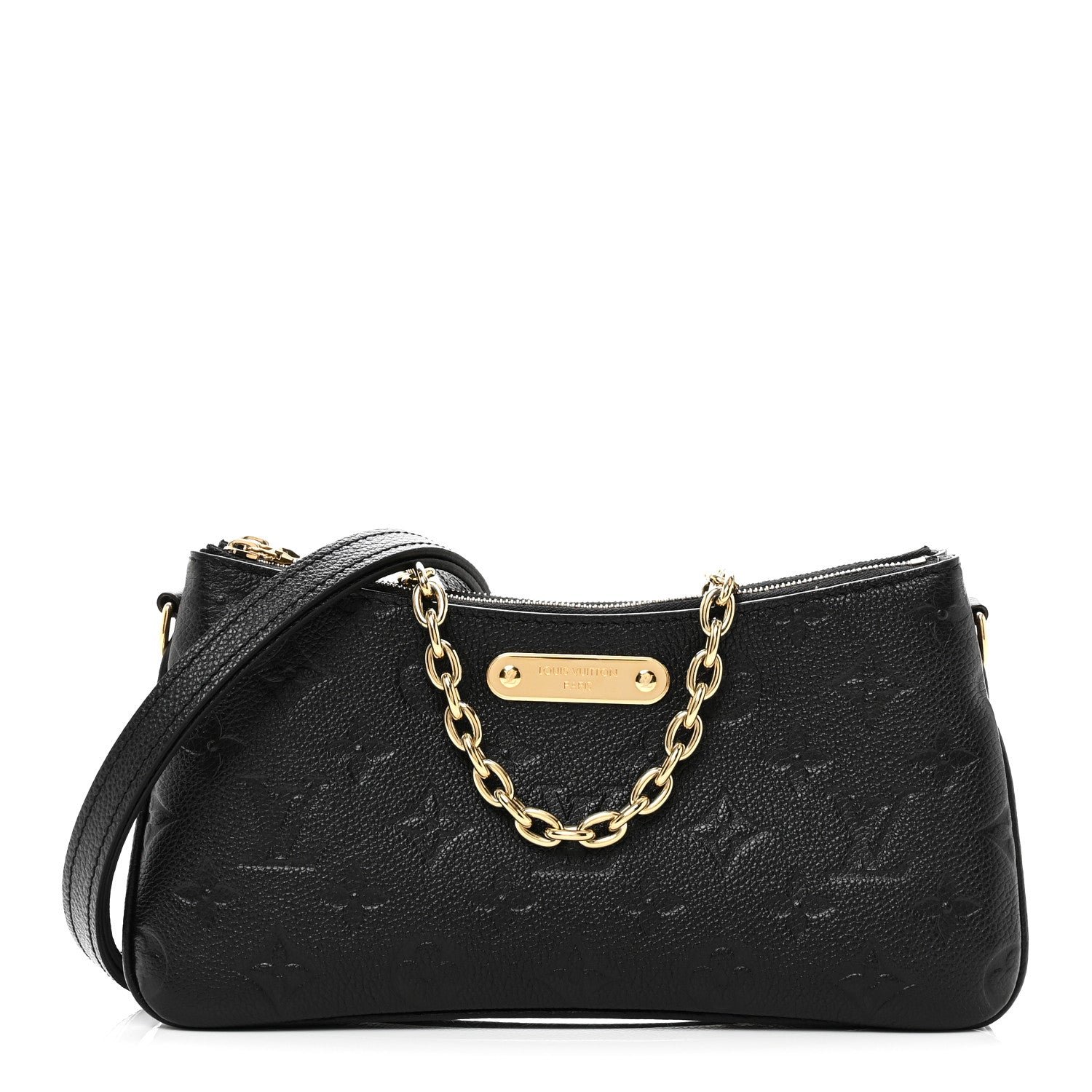 Louis Vuitton Louis Vuitton Empreinte Monogram Liv Pochette Black