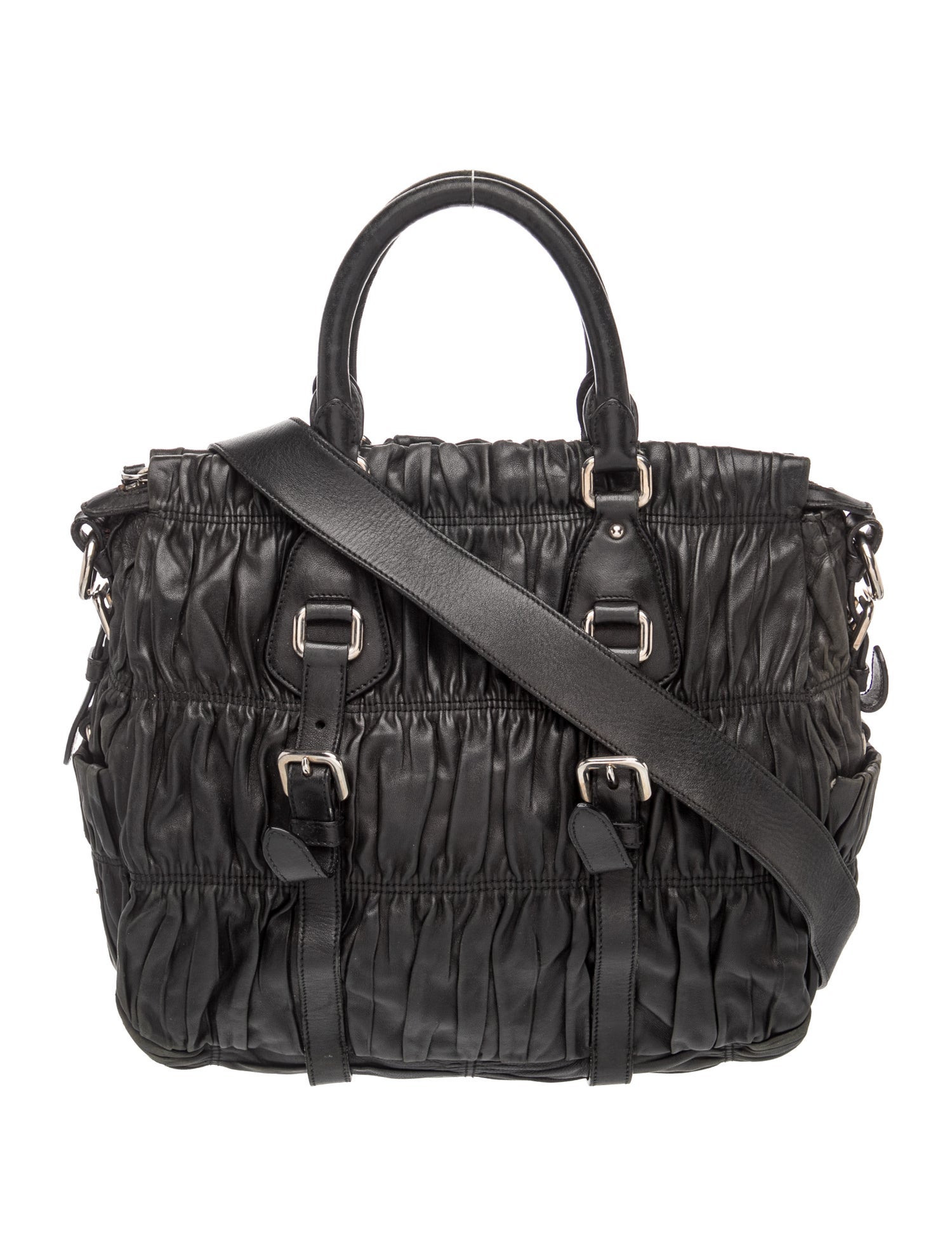 Leather Top Handle Bag Vintage