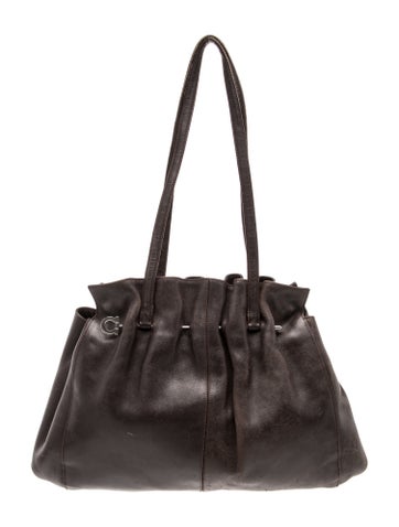 Ferragamo Leather Shoulder Bag