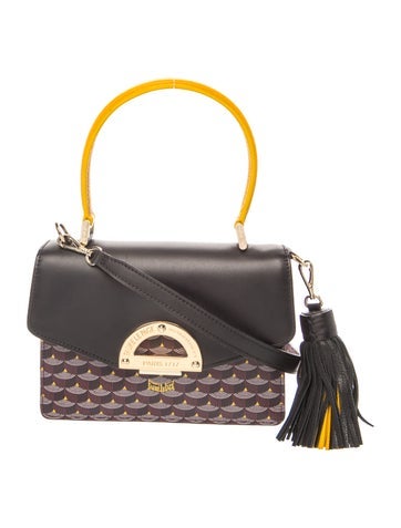 Faure Le Page Leather Top Handle Bag