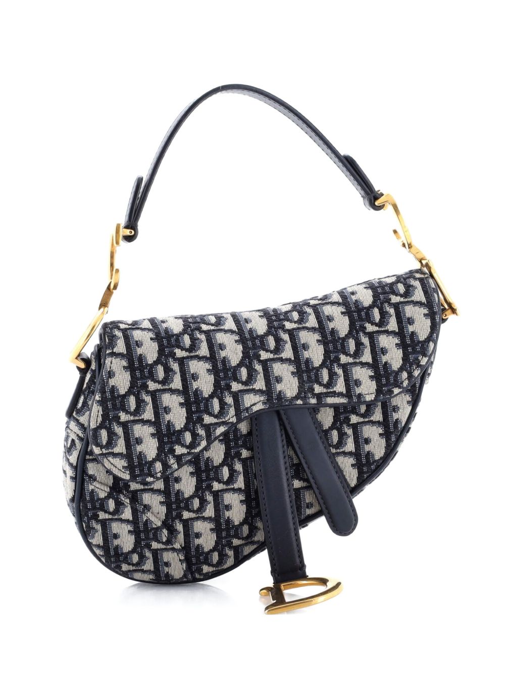 Saddle Handbag Oblique Canvas Mini shoulder bag